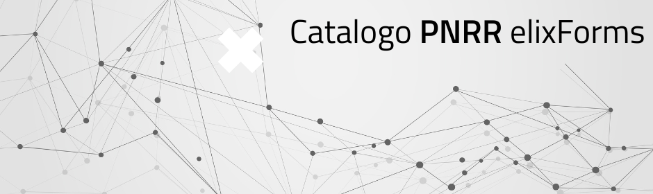 In Anthesi crediamo al concetto di interoperabilit� e riuso a tal punto da aver creato la sezione PNRR all'interno del nostro catalogo elixForms!